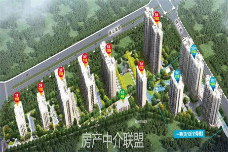 龙都龙都花园多层好楼层套三68万98m2出售